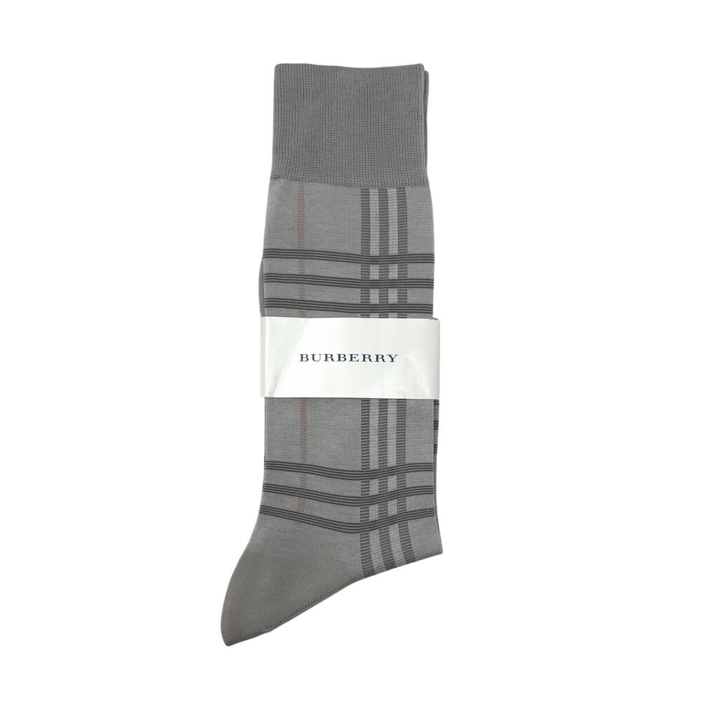 Burberry Nova Gray Dress Socks
